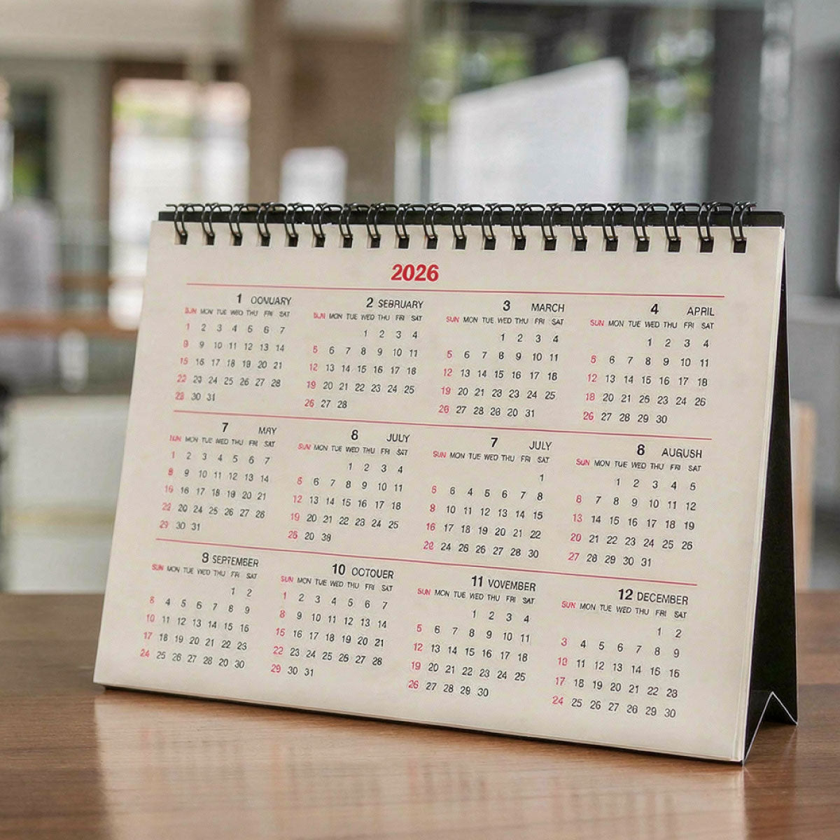 Calendario de Escritorio 20X13 cms