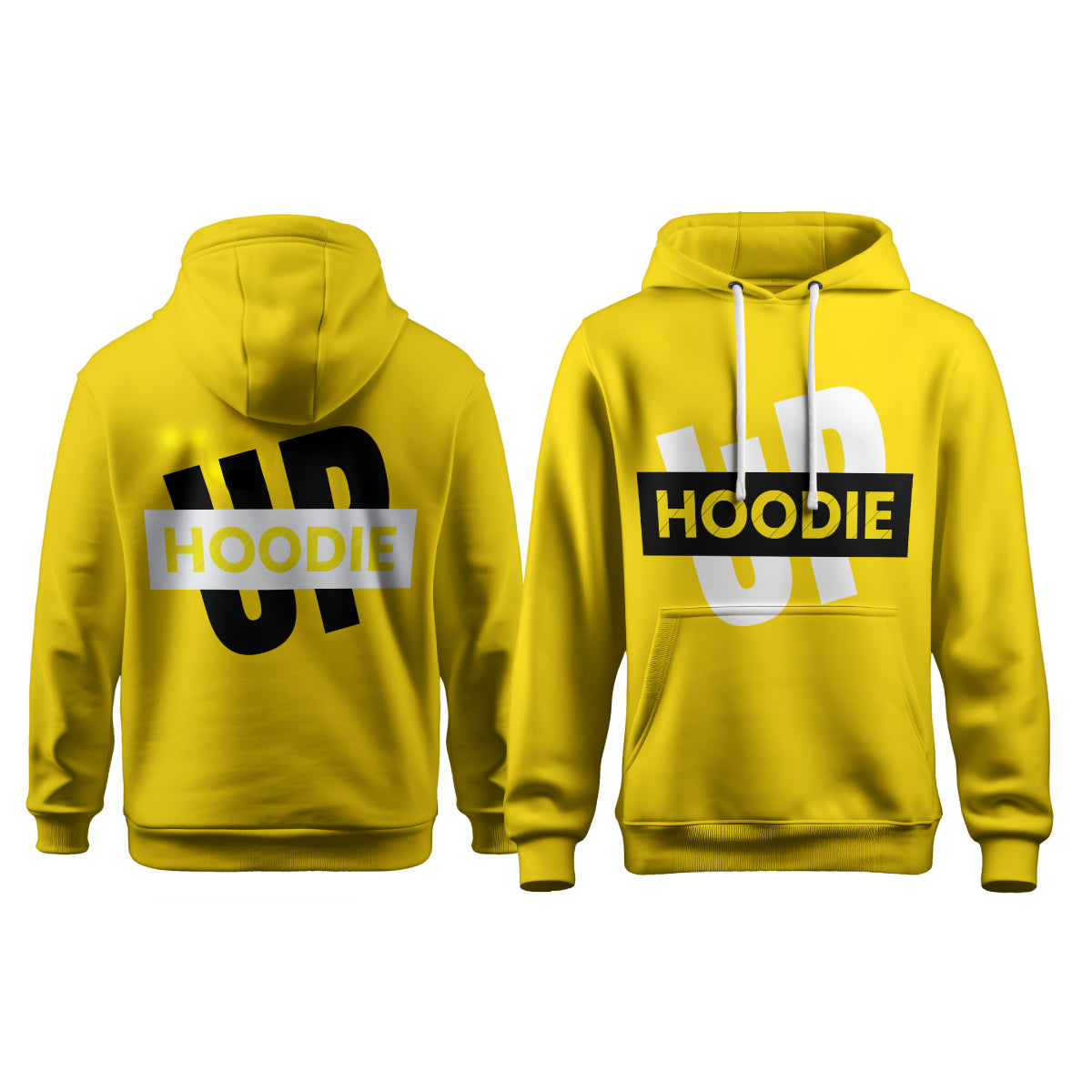 Hoodies Estampados Personalizados - HOODIE (buzo con capota) CERRADO ESTAMPADO TAMAÑO CARTA AMBOS LADOS